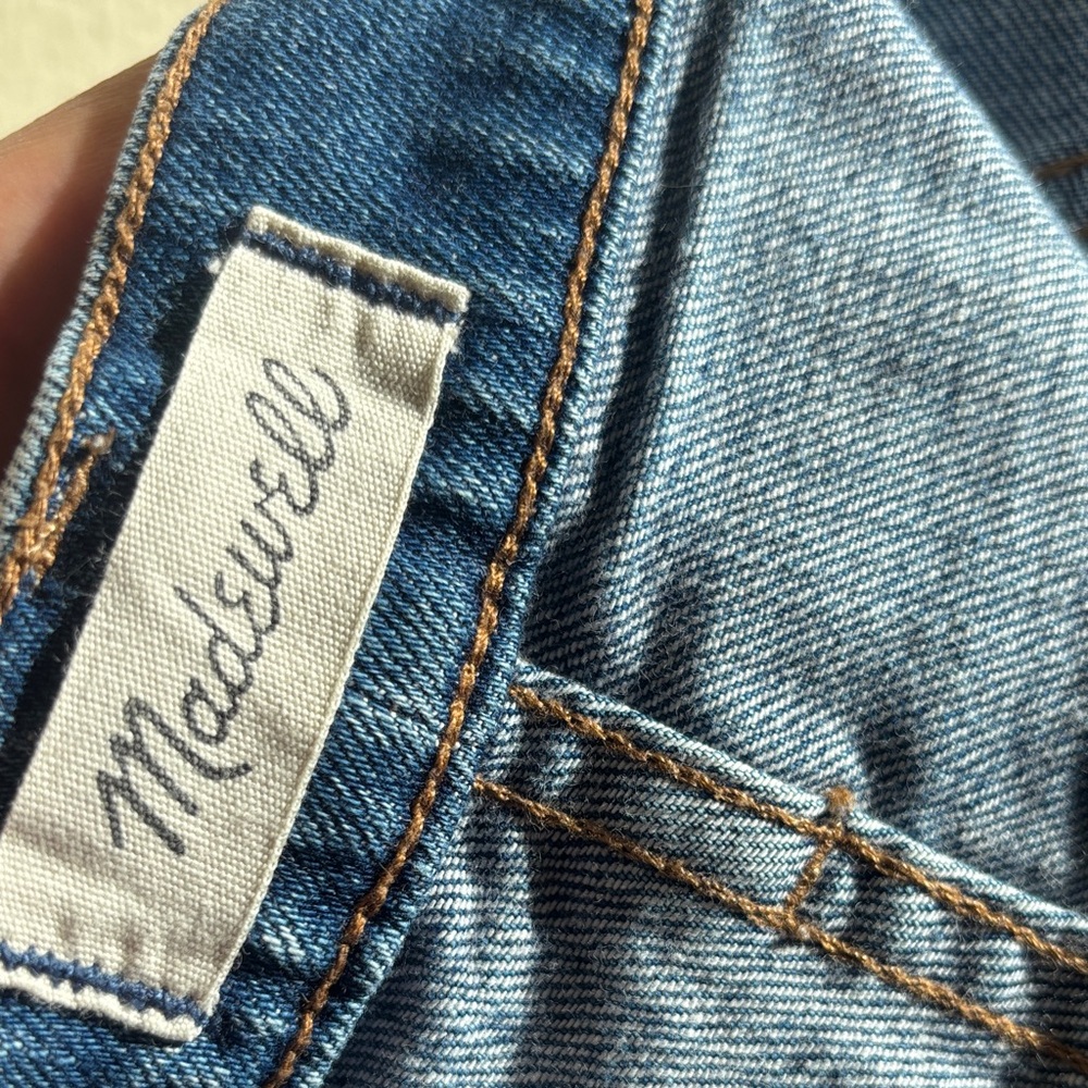 Madewell patchwork cruiser straight - image 2